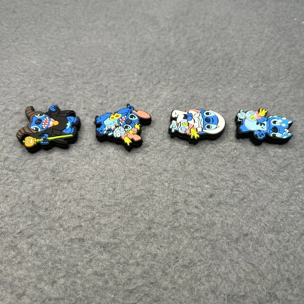 4 Pieces Silicone Focal Beads for DIY Beadable Pens – 3D Stitch‎ Character